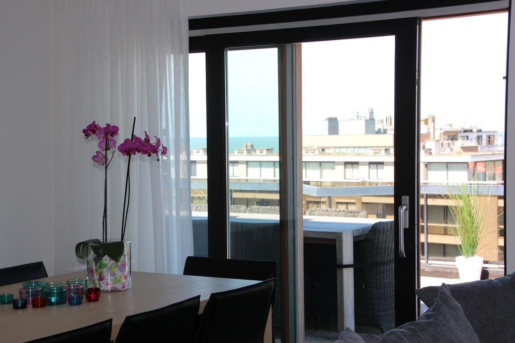 Duplex Penthouse Plaza Apartman De Panne Szoba fotó