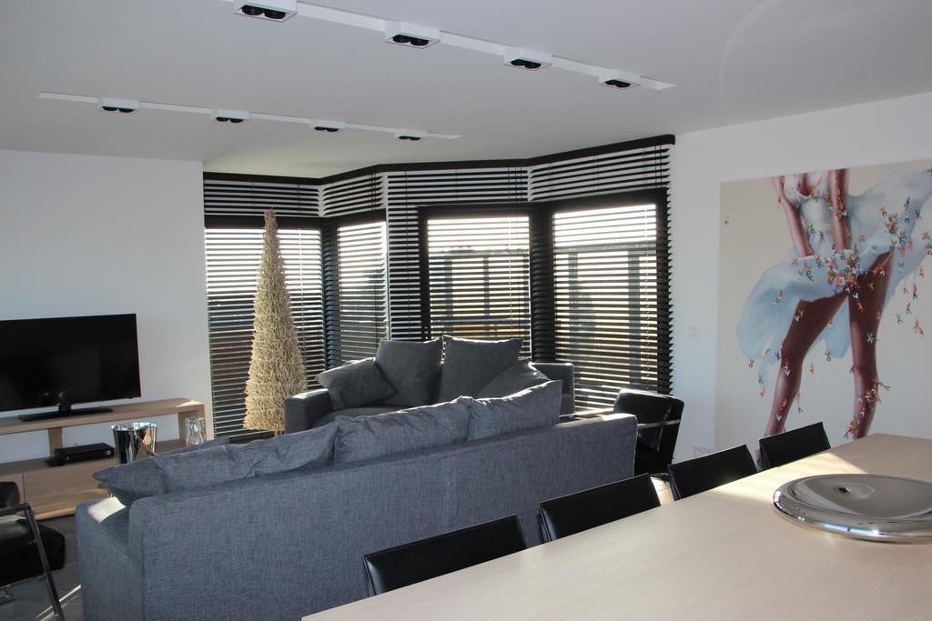 Duplex Penthouse Plaza Apartman De Panne Szoba fotó