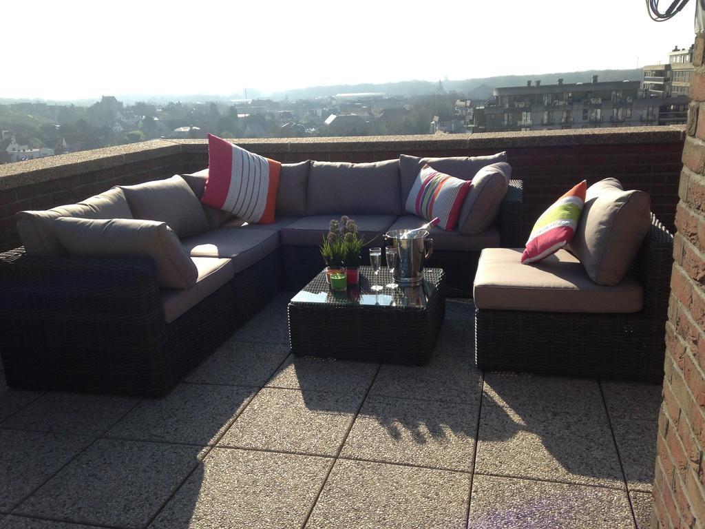 Duplex Penthouse Plaza Apartman De Panne Szoba fotó